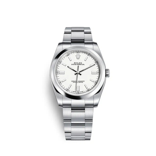 Rolex Oyster Perpetual 36 Reference 116000-0012 White Dial