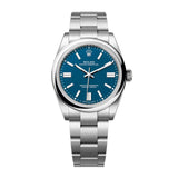 Rolex Oyster Perpetual 41 134300-0009 Med Blue Dial Oystersteel Oyster Bracelet