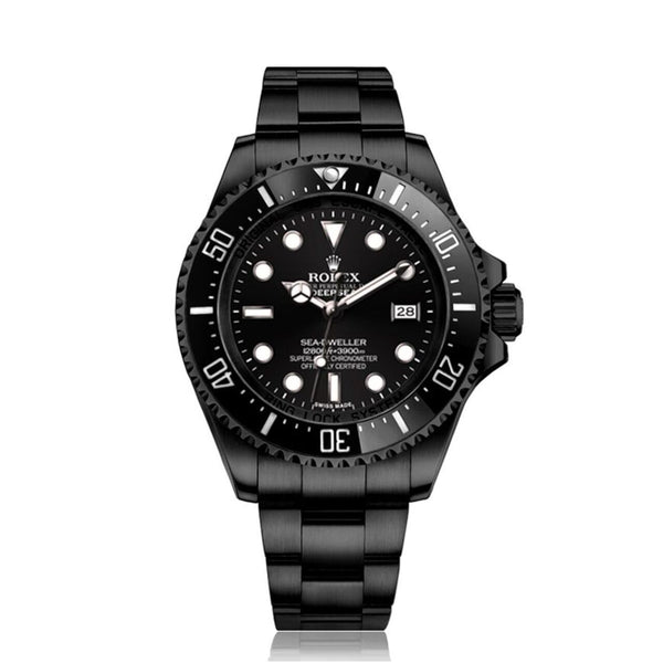Rolex Sea-Dweller Deepsea 116660 44mm Matte Black PVD Stainless Steel Oyster Bracelet