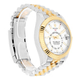 Rolex Sky-Dweller 326933-0010 42mm Two-Tone White Dial Jubilee Bracelet Watch 2022