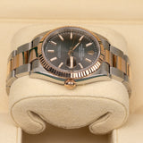 Rolex Datejust 36 Reference 126231-0014 Slate Dial Everose Rolesor Oyster Bracelet