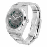 Rolex Datejust 41 126334-0021 Stainless Steel Wimbledon Roman Numeral Dial 2020