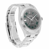 Rolex Datejust 41 126334-0021 Stainless Steel Wimbledon Roman Numeral Dial 2020