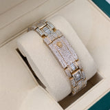 Rolex Sky-Dweller 42mm 18K Yellow Gold Custom Diamond-Paved Watch Ref. 326938