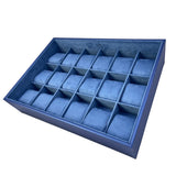 18-Watch Stackable Tray in Baby Blue — Watch Storage Case