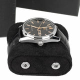 Tag Heuer Carrera WBN2013 Day-Date 41mm Steel Watch with Black Dial