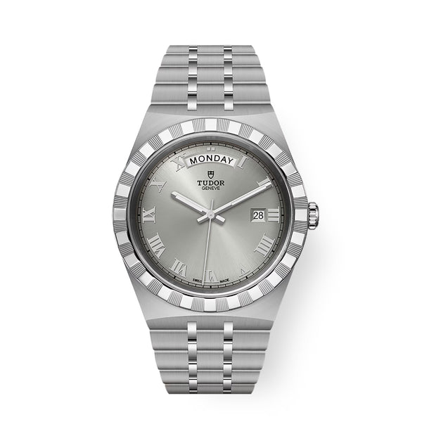 Tudor Royal M28600-0001 41mm Silver Dial Steel Bracelet Watch