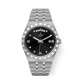 Tudor Royal M28600-0004 41mm Black Sunray-Finish Diamond Dial Steel Bracelet