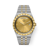 Tudor Royal M28603-0006 41mm Champagne Diamond Dial Steel and Gold Bracelet