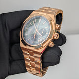 Vacheron Constantin Overseas Chronograph 5520V/210R-B966 42.5mm Pink Gold Green Dial