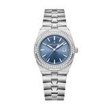 Vacheron Constantin Overseas 1225V/200A-B590 33mm Denim Blue Dial Diamond-Set Steel