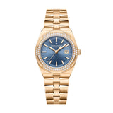 Vacheron Constantin Overseas 1225V/200R-H015 33mm Pink Gold Denim Blue Dial