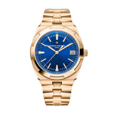 Vacheron Constantin Overseas 4520V/210R-B705 41mm 18K Pink Gold Blue Dial