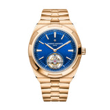 Vacheron Constantin Overseas Tourbillon 6000V/210R-B733 42.5mm Blue Dial 18K Pink Gold