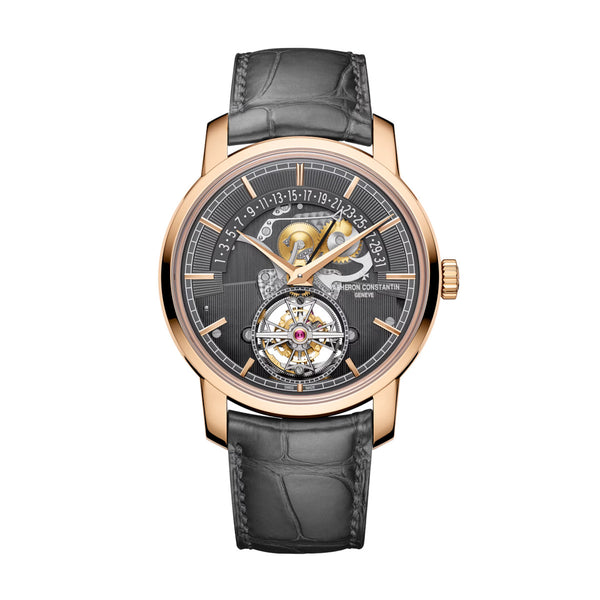 Vacheron Constantin Traditionnelle 6010T/000R-B638 41mm Pink Gold Skeleton Tourbillon