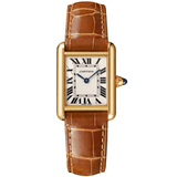 Cartier Tank Louis W1529856 Small Model in 18k Yellow Gold with Silver Dial