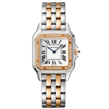 Cartier Panthère de Cartier W3PN0015 37mm Pink Gold, Steel and Diamond Watch