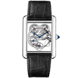 Cartier Tank Louis Cartier W5310012 Skeleton Manual-Wind Watch in 18K White Gold