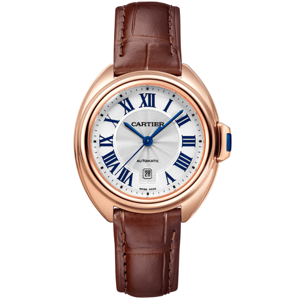Cartier Clé de Cartier W2CL0003 35mm Rose Gold and Steel Watch