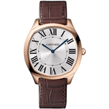 Cartier Drive de Cartier WGNM0006 Extra-Flat 38mm 18k Rose Gold Watch
