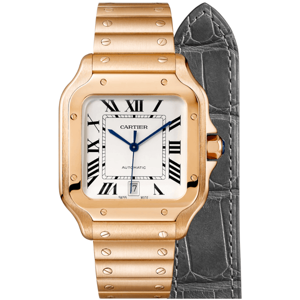 Cartier Santos de Cartier WGSA0007 39.8mm 18kt Rose Gold