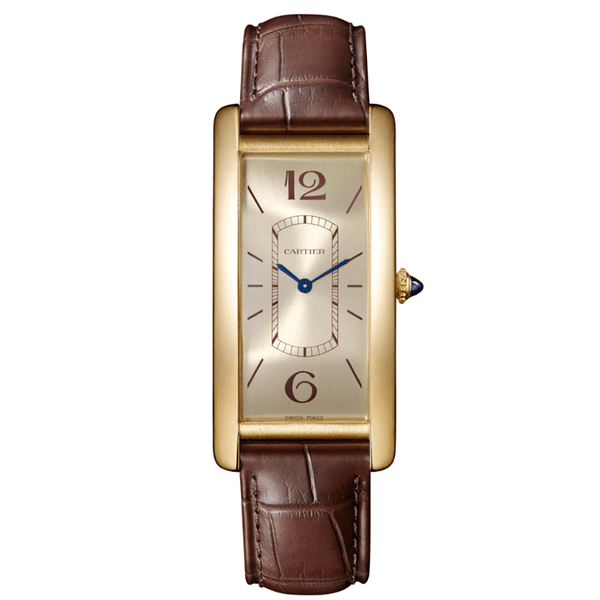 Cartier Tank Cintrée WGTA0026 in 18k Yellow Gold