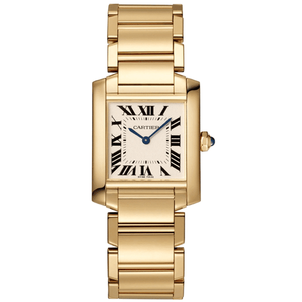 Cartier Tank Française WGTA0032 Medium Model 30mm Yellow Gold Watch