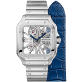 Cartier Santos de Cartier Skeleton WHSA0007 Steel 39.8mm