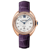 Cartier Clé de Cartier WJCL0038 31mm Rose Gold Diamond Bezel Watch