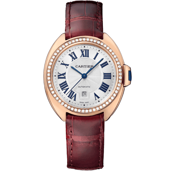 Cartier Clé de Cartier WJCL0047 31mm Rose Gold Diamond Bezel Watch