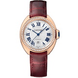 Cartier Clé de Cartier WJCL0047 31mm Rose Gold Diamond Bezel Watch