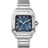 Cartier Santos Dumont WSSA0013 Steel 39.8mm Blue Dial