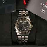 Tudor Royal 28603-0005 Black Diamond-Set Dial Steel and Yellow Gold 41mm