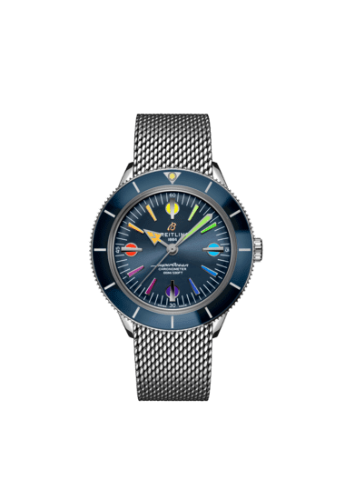 Breitling Superocean Heritage '57 Limited Edition II A103702A1C1A1 Stainless Steel 42mm Blue Dial