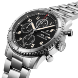 Breitling Aviator 8 Chronograph 43 Ref. A13316101B1A1 Stainless Steel Black Dial