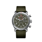 Breitling Aviator 8 Chronograph 43 Curtiss Warhawk A133161A1L1X1 Stainless Steel Military Green Dial