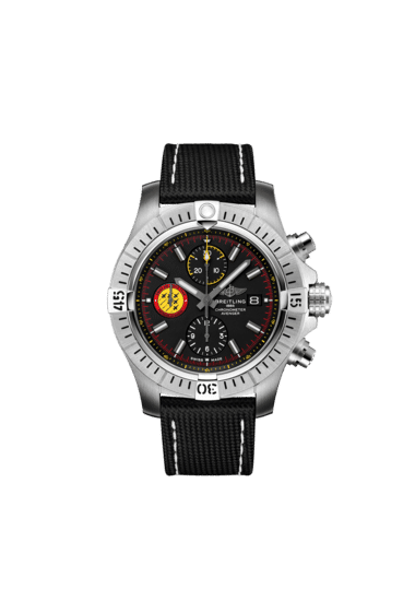 Breitling Avenger Chronograph 45 Swiss Air Force Team Limited Edition A133171A1B1X1 Stainless Steel Black Dial