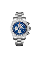 Breitling Super Avenger II A13371111C1A1 48mm Stainless Steel Mariner Blue Dial