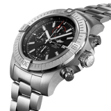 Breitling Super Avenger Chronograph 48 A13375101B1A1 Stainless Steel Black Dial