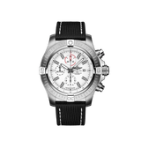 Breitling Super Avenger Chronograph 48 Ref. A133751A1A1X1 Stainless Steel White Dial