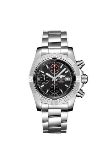 Breitling Avenger II A13381111B1A1 43mm Stainless Steel Volcano Black Dial Chronograph