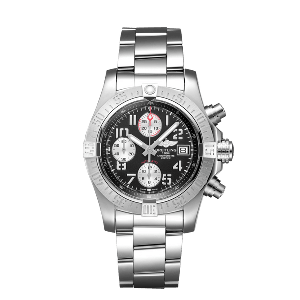 Breitling Avenger II A13381111B2A1 43mm Stainless Steel Volcano Black Dial Chronograph