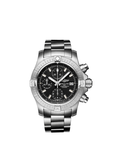 Breitling Avenger Chronograph 43 Ref. A13385101B1A1 Stainless Steel Black Dial