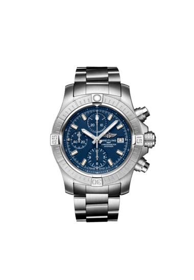 Breitling Avenger Chronograph 43 A13385101C1A1 Stainless Steel Blue Dial