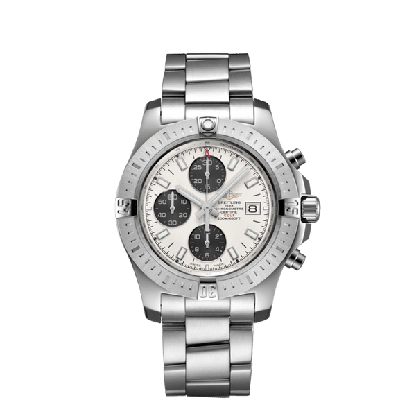 Breitling Colt Chronograph Automatic A13388111G1A1 44mm Stainless Steel Stratus Silver Dial