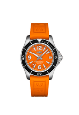 Breitling Superocean Automatic 36 A17316D71O1S1 Stainless Steel Orange Dial