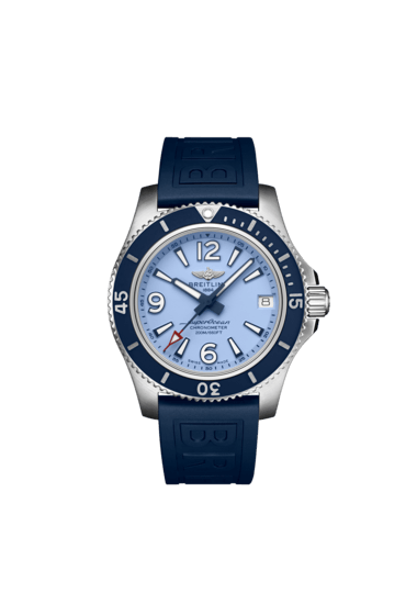 Breitling Superocean Automatic 36 A17316D81C1S1 Stainless Steel Blue Dial Ladies Watch
