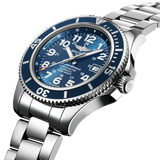 Breitling Superocean II 42 A17365D11C1A1 Stainless Steel Blue Dial Automatic