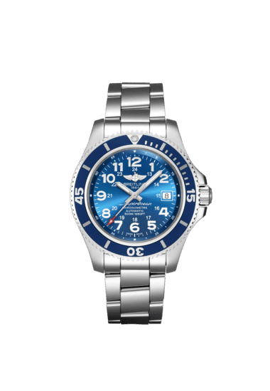 Breitling Superocean II 42 A17365D11C1A1 Stainless Steel Blue Dial Automatic