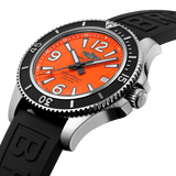 Breitling Superocean Automatic 42 A17366D71O1S2 Stainless Steel Orange Dial